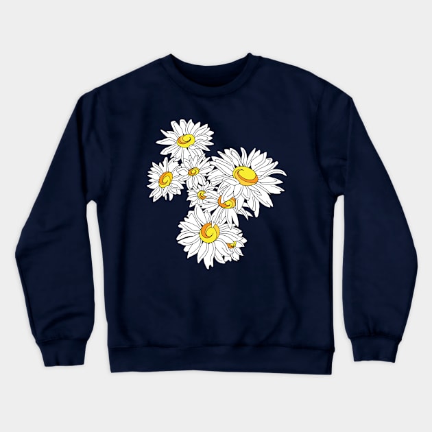 Daisy Crewneck Sweatshirt by ColoringWithKristine